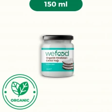 Wefood Organik Hindistan Cevizi Yağı (Soğuk Sıkım) 150 ml.