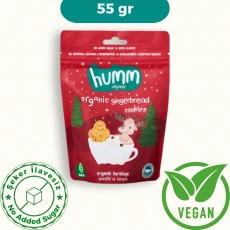 Humm Organik Vegan Zencefilli ve Tarçınlı Kurabiye