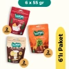 Humm Organik Kurabiye 6lı Set (Tahinli ve Pekmezli & Zencefilli ve Tarçınlı & Portakallı)
