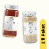 OG Natural Kozalak Şurubu (280 gr) ve İğde ve Çekirdeği Unu (80 gr) 2li Set