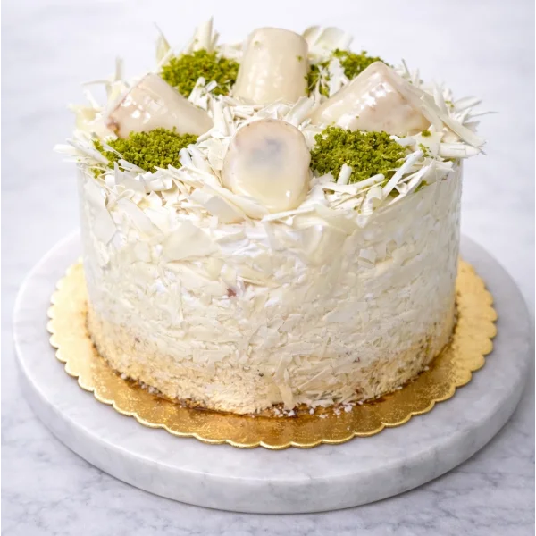 Beyaz Muzlu Yaş Pasta