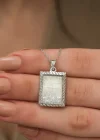 ​Gümüş Fatiha Ve Esma’ül Hüsna Yazılı Kolye
