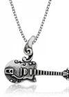 ​Gümüş Gitar Kolye