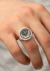 ​​Gümüş Osmanlı Tuğrası Erkek Yüzük