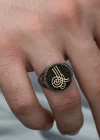 ​​Gümüş Osmanlı Tuğrası Erkek Yüzük