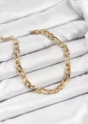 316L Çelik Gold Renk Zincir Erkek Bileklik