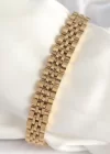 316L Çelik Gold Renk Zincir Model Erkek Bileklik
