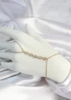316L Çelik Gold Renk Zincirli Zirkon Taşlı Şahmeran
