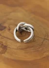 Düğüm Model Metal Ayarlanabilir Erkek Yüzük