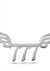Gümüş 777 Melek Sayısı Kadın Kolye