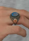Gümüş Allah’tan Başka Galip Yoktur Yazılı Erkek Yüzük