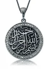 Gümüş Besmele-i Şerif Bayan Kolye