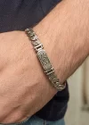 Gümüş Elişi Örgü Gurmet Erkek Bileklik