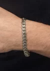 Gümüş Elişi Örgü Gurmet Erkek Bileklik