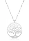 Gümüş Hayat Ağacı Bayan Kolye