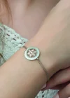 Gümüş Kar Tanesi Bayan Bileklik