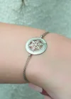 Gümüş Kar Tanesi Bayan Bileklik
