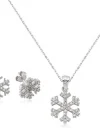 Gümüş Kar Tanesi Bayan Set