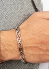 Gümüş Oksitli Erkek Bileklik