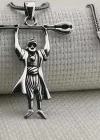 Gümüş Pir Sultan Abdal Erkek Kolye