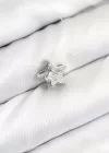 Misineli Yıldız Model Gümüş Renk Hayalet Kolye
