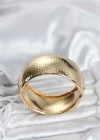Pirinç Gold Renk Bombeli Vintage Kadın Bileklik