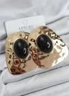 Pirinç Gold Renk Vintage Kadın Küpe