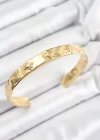 Pirinç Kuzey Yıldızı Model Gold Renk Altı Açık Kadın Bileklik