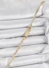 Pirinç Oval Model Gold Renk Xuping Bebek Künyesi