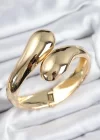 Pirinç Sarmal Model Gold Renk Kadın Kelepçe