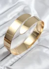 Pirinç Sarmal Model Gold Renk Pazu Bileklik