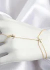 Pirinç Zirkon Taşlı Deniz Atı Ve Yıldız Model Gold Renk Şahmeran