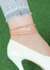 Rose Renk Zincirli Kadın Figürlü Hal Hal