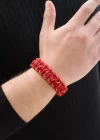 Sarı Kırmızı Paracord Bileklik