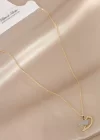 Sedefli Mavi Renk Kuş Kolye