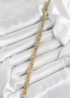 Xuping Pirinç Klasik Zincir Model Gold Renk Kadın Bileklik