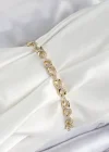 Xuping Pirinç Sonsuzluk Model Gold Renk Kadın Bileklik