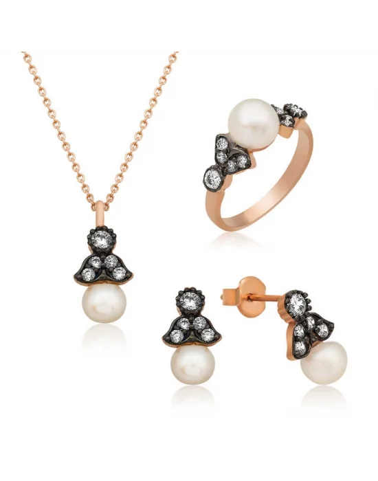 ​Gümüş İnci Bayan Set