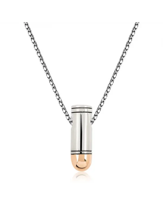 ​Gümüş Mermi Kolye