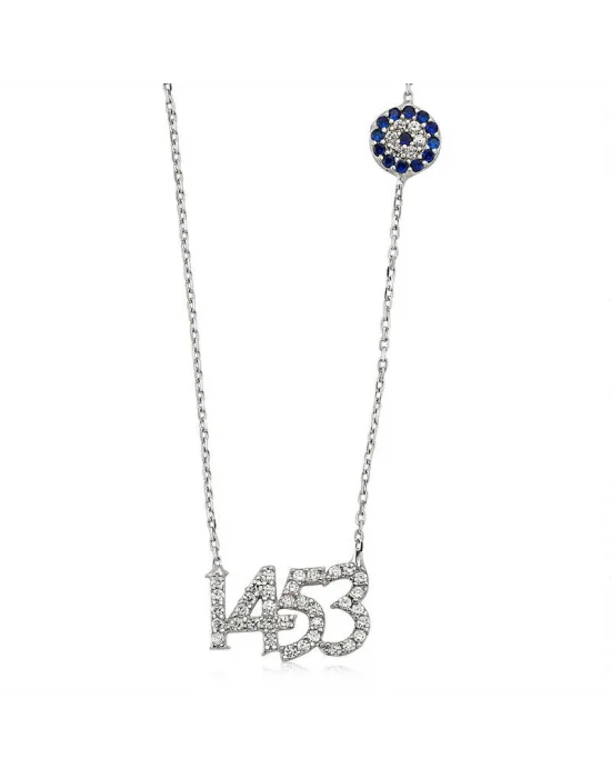 Gümüş 1453 Bayan Kolye