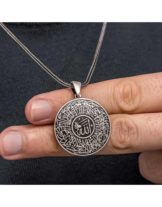 Gümüş Asr Suresi Erkek Kolye