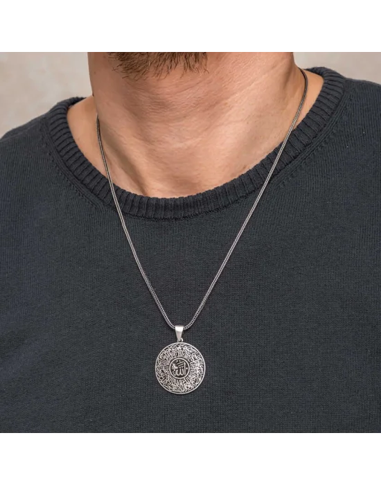 Gümüş Asr Suresi Erkek Kolye