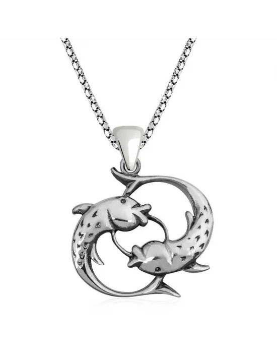 Gümüş Balık Kolye