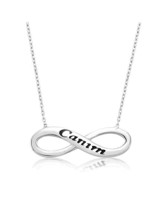 Gümüş Canım Sonsuzluk Bayan Kolye