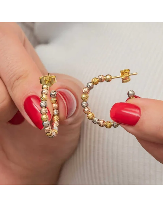 Gümüş Dorika Kadın Küpe