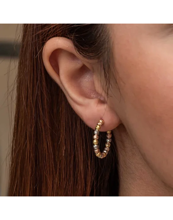 Gümüş Dorika Kadın Küpe