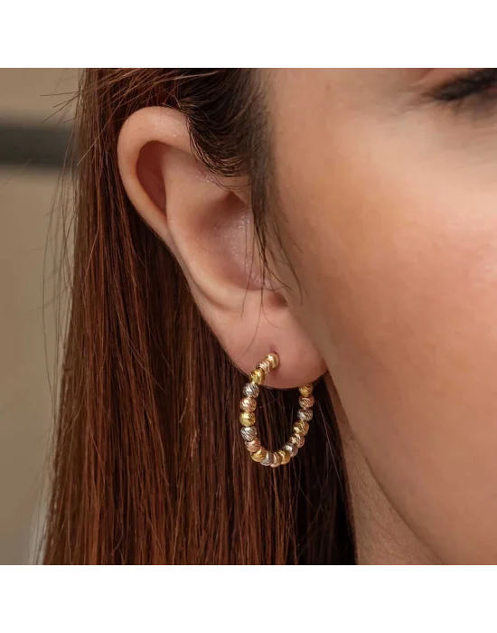 Gümüş Dorika Kadın Küpe