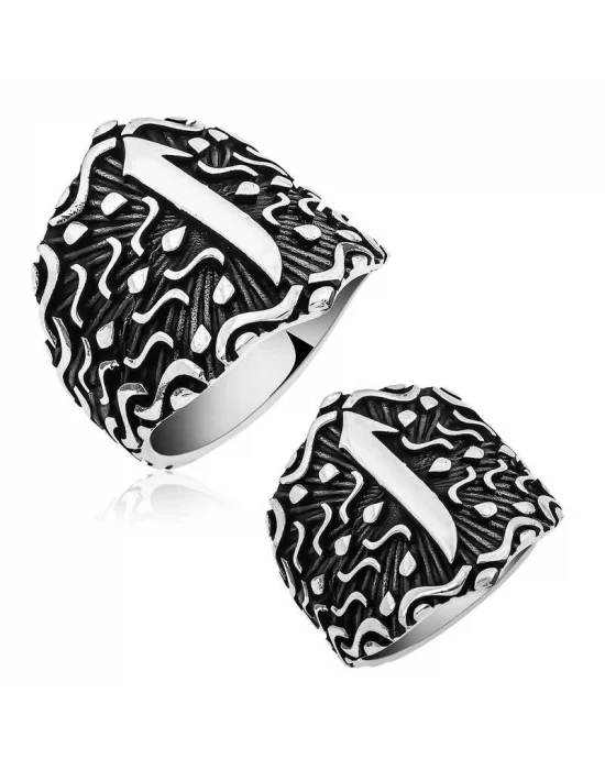 Gümüş Elif Erkek Yüzük