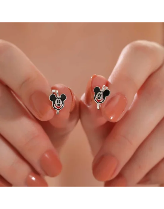 Gümüş Fare Çocuk Küpesi