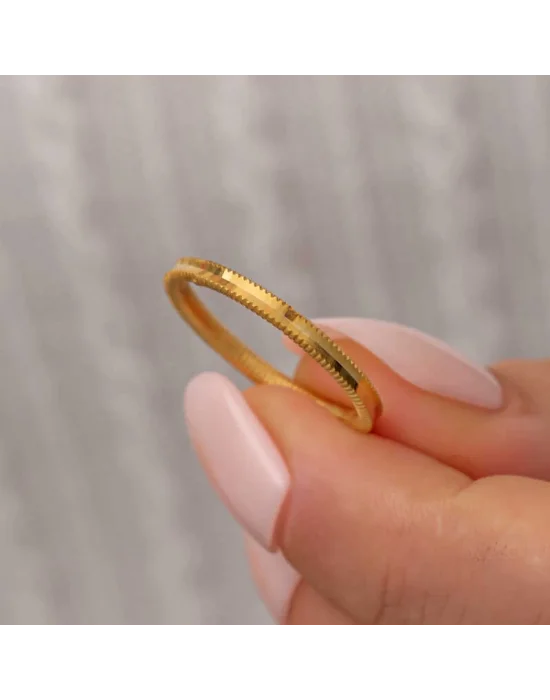 Gümüş Gold Ajda Kadın Yüzük